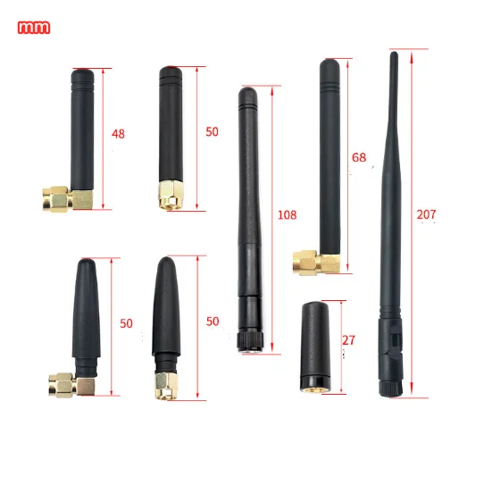 LORA-antena pequeña de pimienta de 433m, módulo de 433mhz, 433, barra de pegamento, omnidireccional, conector macho SMA - imagen 2