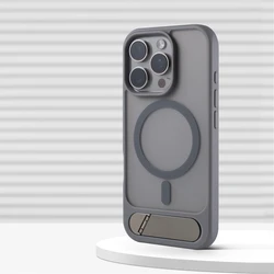 Funda iPhone 16 Pro Max MagSafe Mate Magnética Soporte Metal Invisible