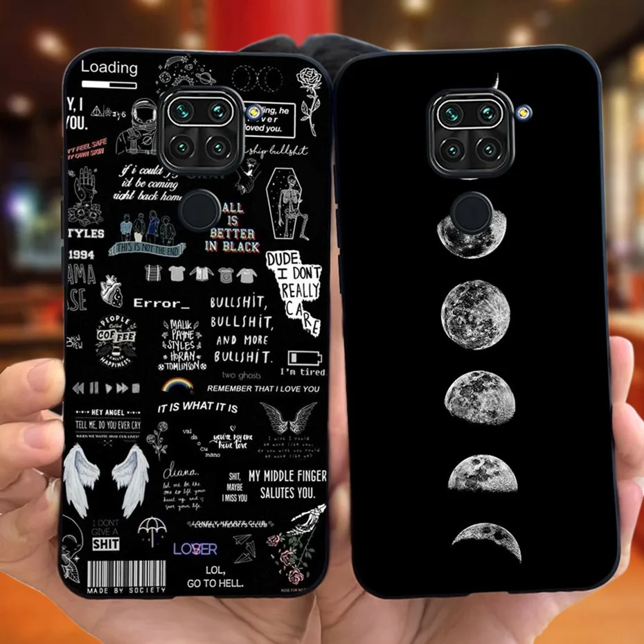 Para Xiaomi Redmi Note 9 9s Note9 Pro Max funda pintada bonita a la moda para Redmi Note 9 Pro 9 S 9Pro fundas de silicona suave de Color caramelo - imagen 3