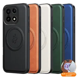 Fundamagnética Cuero PU OnePlus 15 5G – Carga Inalámbrica Protectora