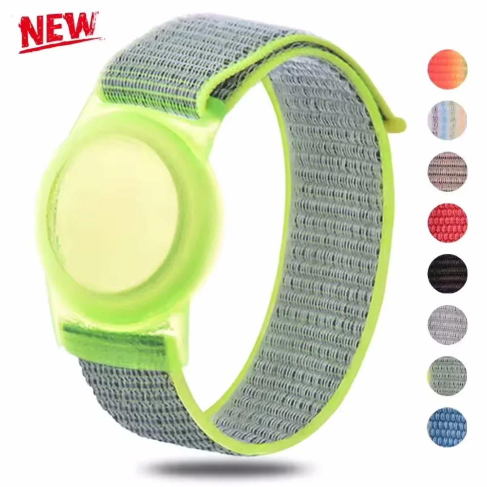 Apple AirTag pulsera infantil de nailon antiarañazos
