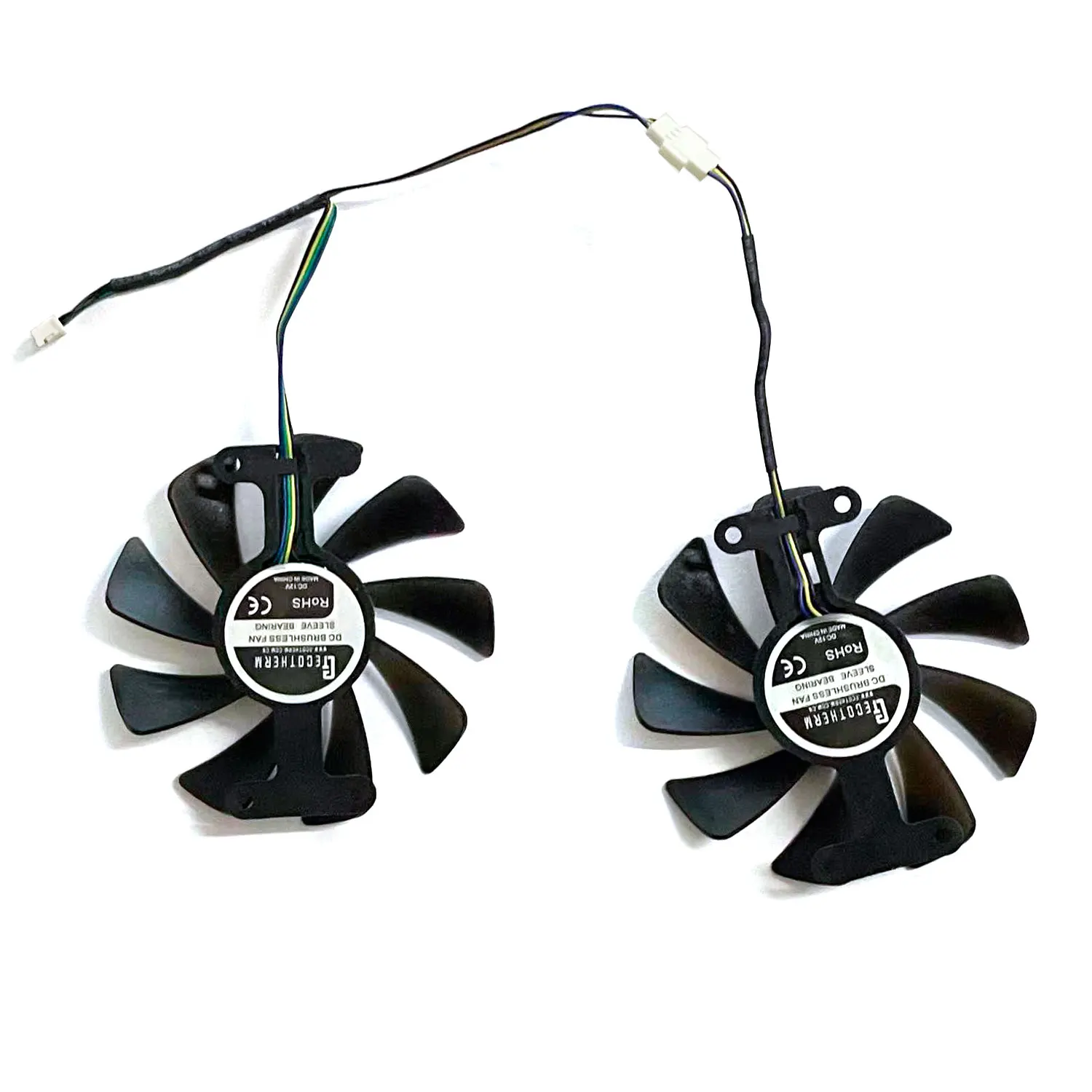 Nuevo ventilador GPU RX580 de 85MM y 4 pines para ventilador de repuesto de tarjeta gráfica POWERCOLOR Radeon RX580 2048SP 8GB GDDR5 - imagen 4