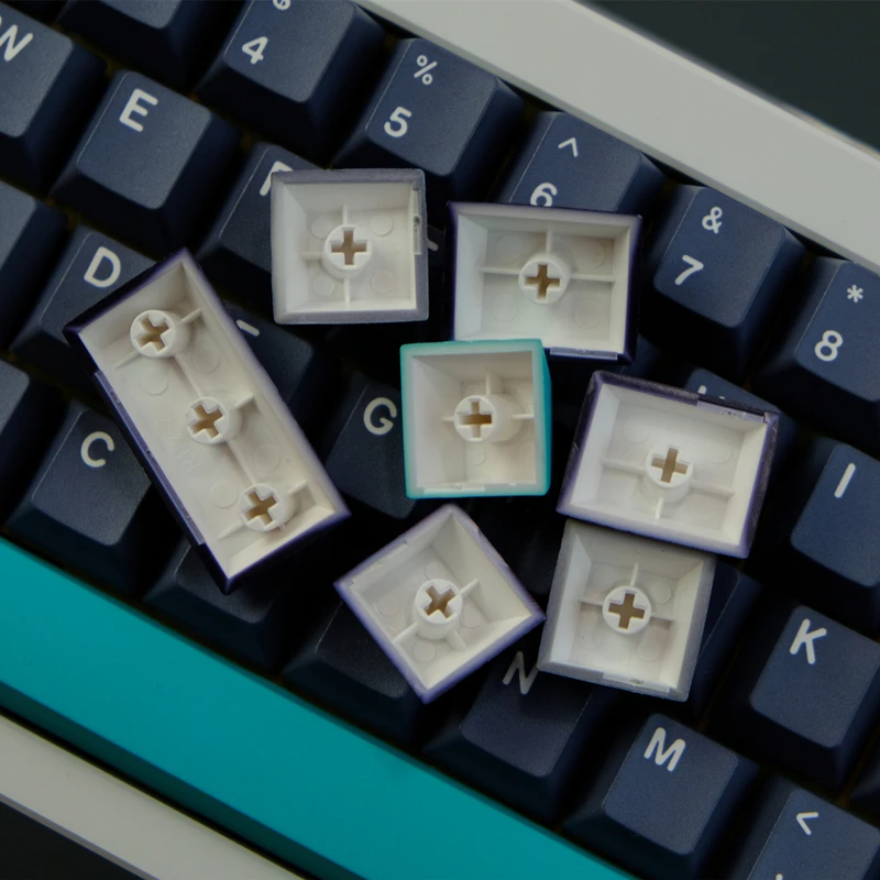 GMK Pulse-Juego de teclas de perfil de cereza, 129 teclas, PBT Dye, subcama, para MX Switch 61/64/68/75/87/104/980 - imagen 5