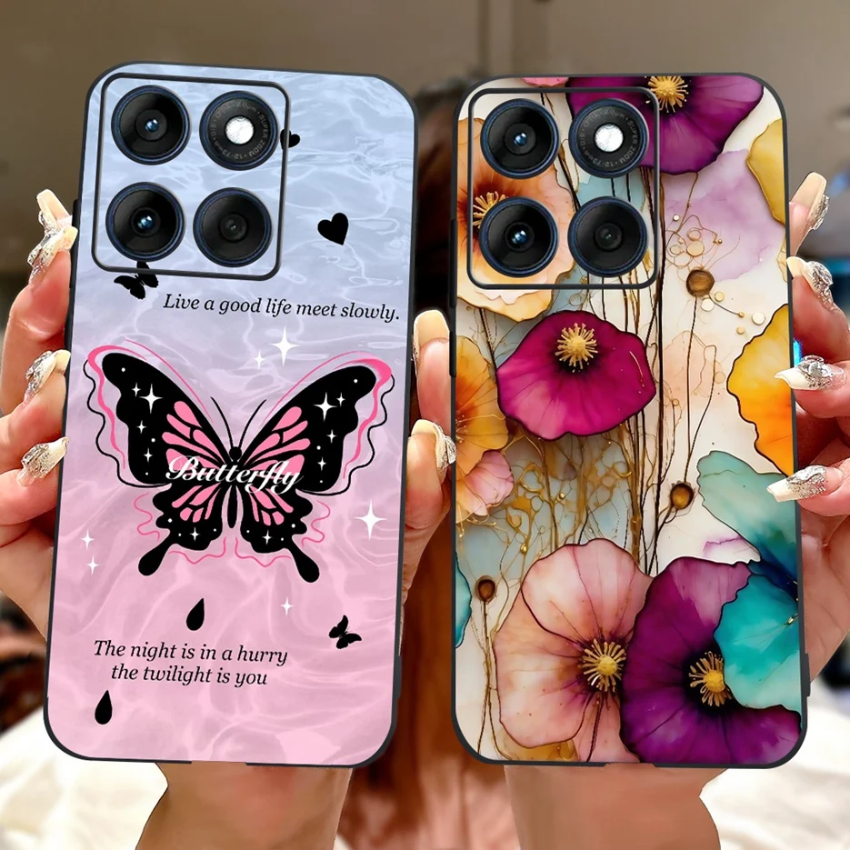 Para Motorola Edge 60 funda Edge 60S XT2505-1 funda pintada de moda funda de teléfono suave de TPU para Motorola Edge 60 Fusion Edge60 5G bolsas - imagen 4