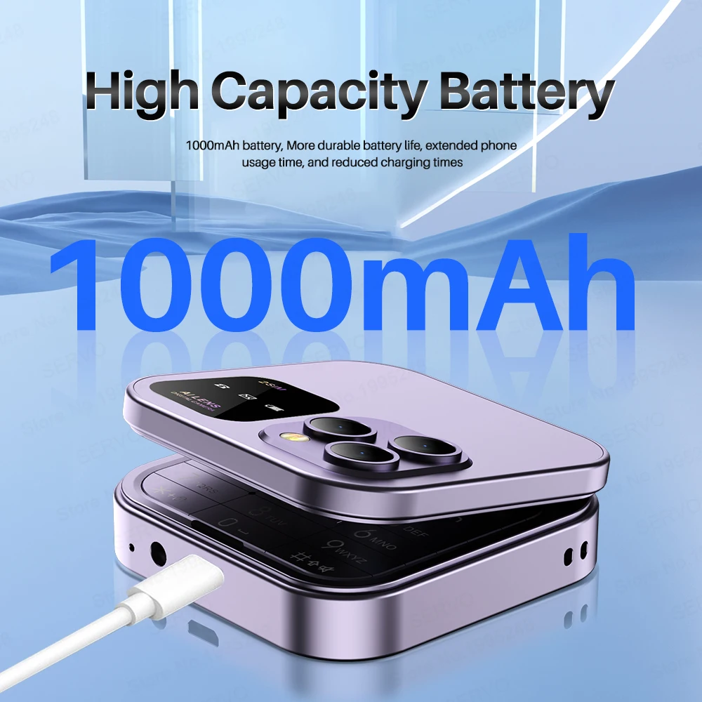 SERVO i16 Pro Mini - Teléfono Plegable Dual SIM 1,77 pulgadas - imagen 5