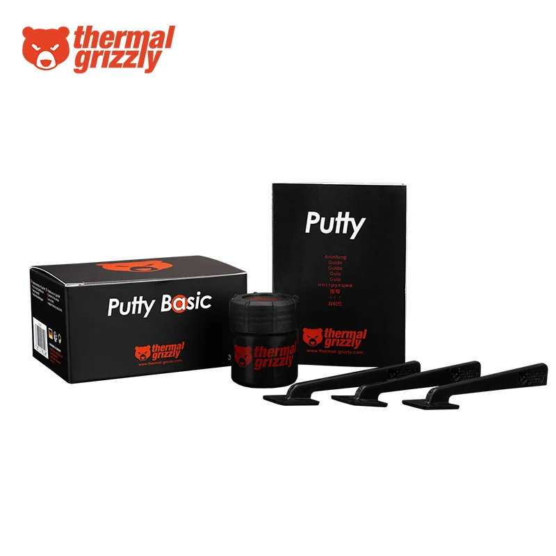 Masilla térmica Grizzly TG CPU/GPU disipación de calor llena de gel conductor térmico Masilla de bloqueo de calor de alto rendimiento