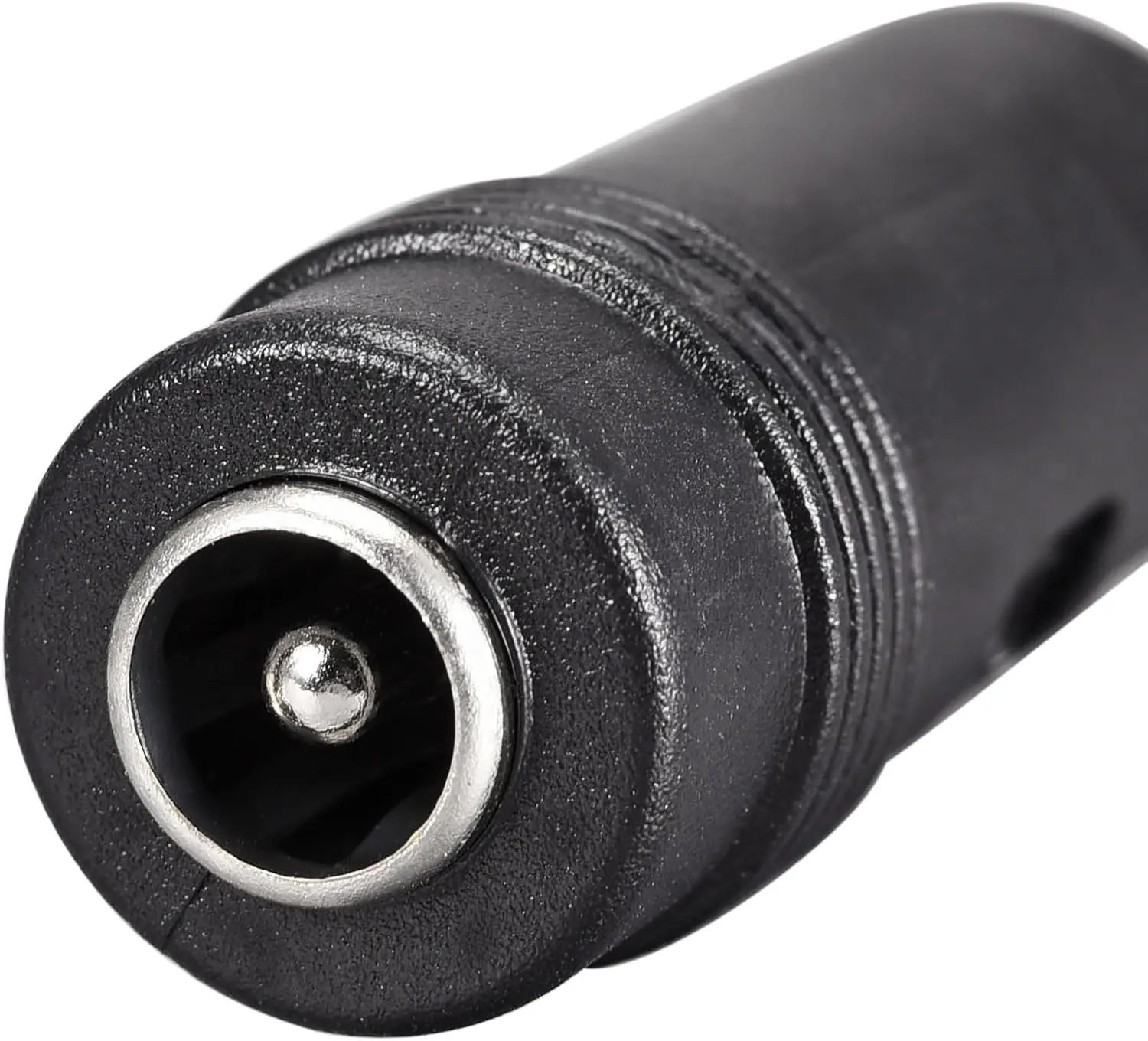 Conectores de adaptador de CC, adaptador de corriente de enchufe Jack de barril de CC, punta de adaptador hembra a macho de 5,5x2,1mm para Monitor, enrutador de cámara web y portátil - imagen 4