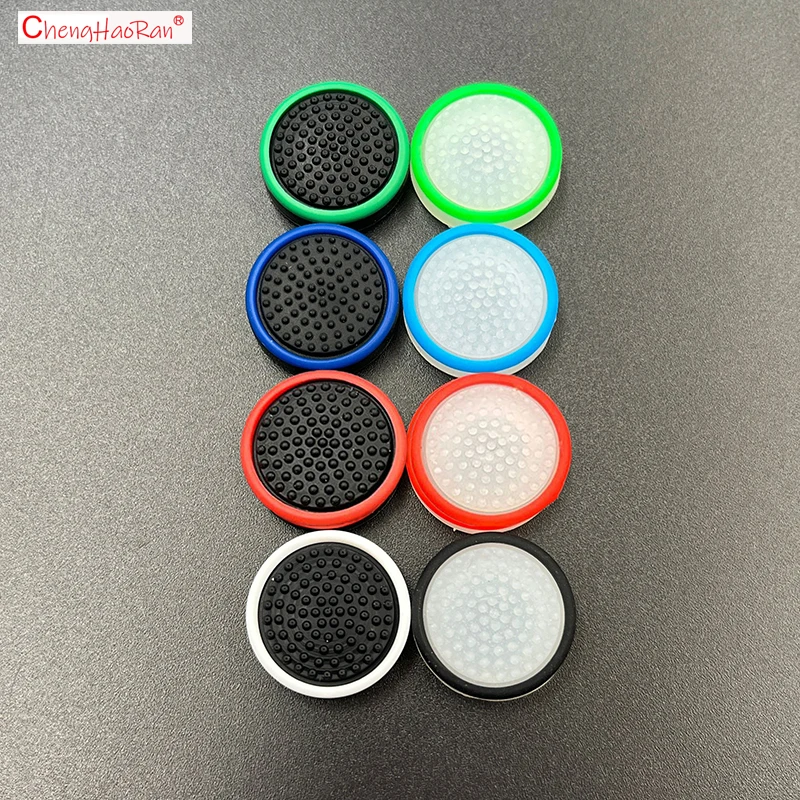 Tapa de silicona para manija de interruptor, cubierta protectora de Joystick izquierdo y derecho, doble Color, cabeza de seta NS, 2 piezas/50 piezas - imagen 3
