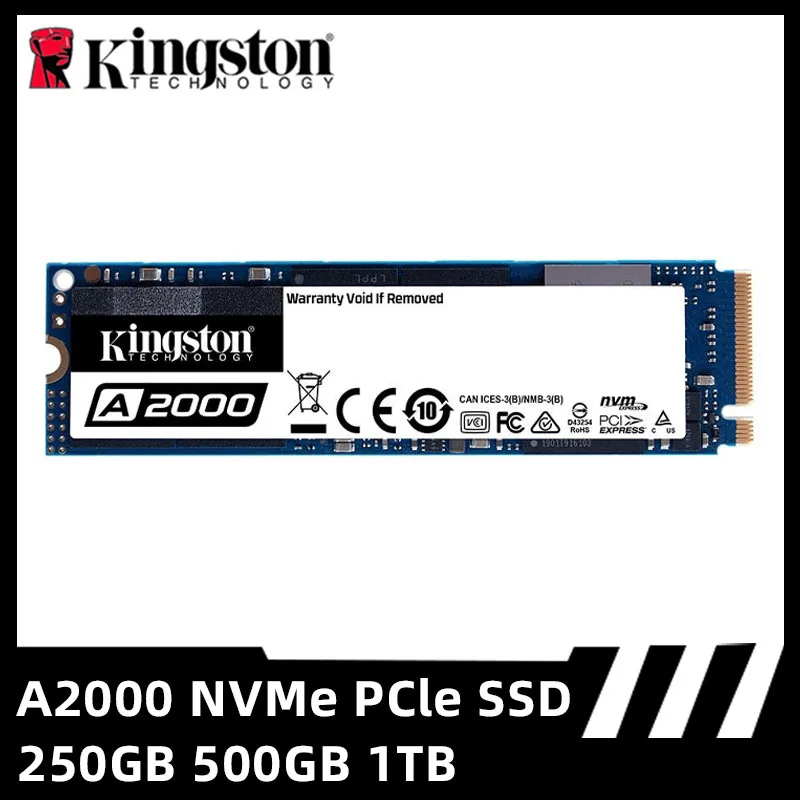 Kingston SSD NVMe PCIe M.2 para PC, portátil y escritorio