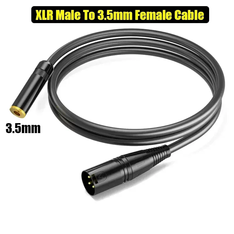 XLR(M) to 3.5mm(F)