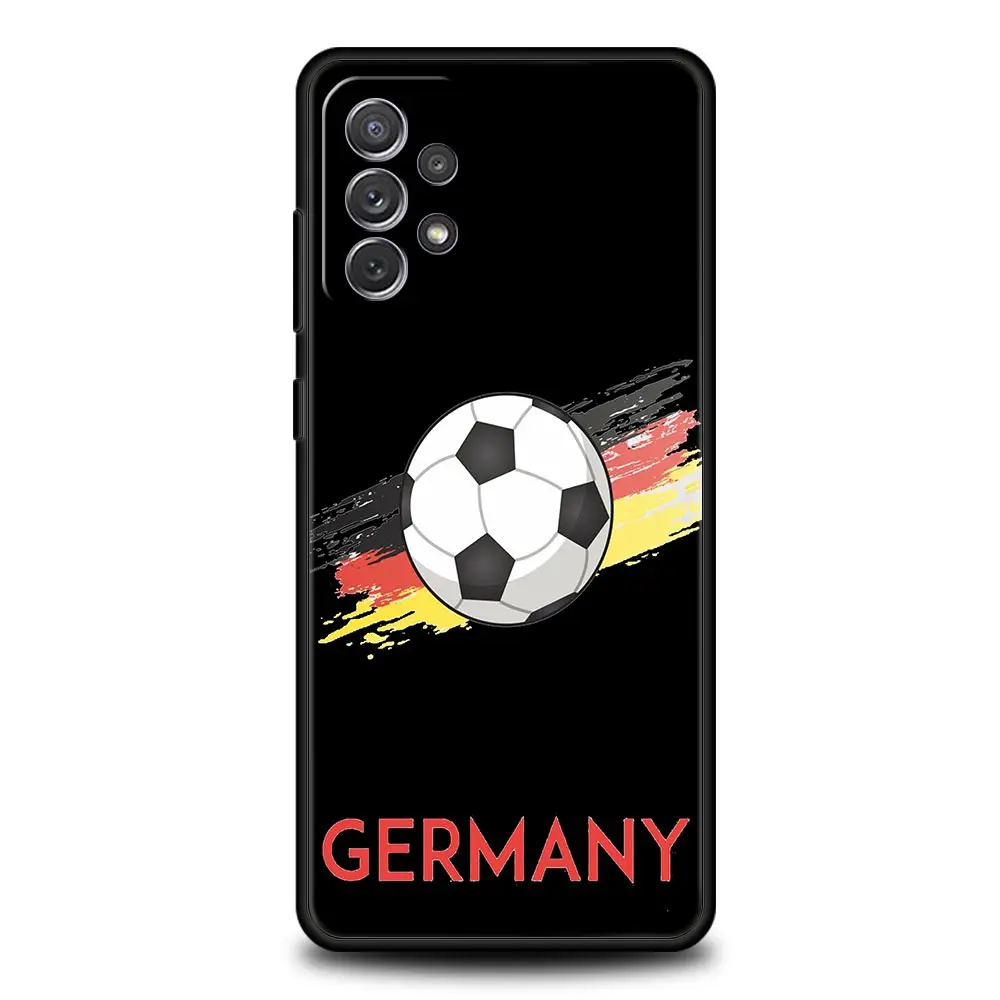 Funda de teléfono de fútbol de Marruecos para Samsung A51, A71, A21S, A12, A11, A31, A52, A41, A32, A01, A23, A33, A53, A73, A03, A13, 5G - imagen 5