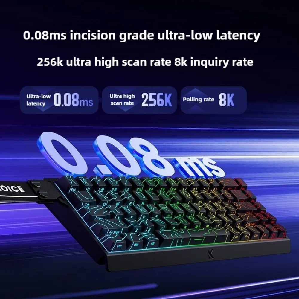 MCHOSE Ace60 / ACE68 Pro Teclado mecánico con interruptor magnético cableado 8K personalización Gaming Esports para Windows/MAC - imagen 3