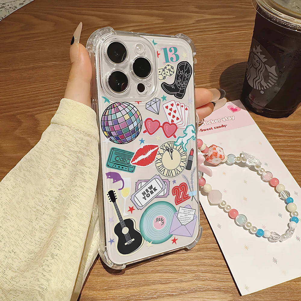 Bola de luz de discoteca para guitarra, funda de teléfono con pulsera para Samsung A56 A26 A33 A54 A52 A51 A13 A73 A55 A53 A36 A35 A34 A32 A25 4G 5G - imagen 3