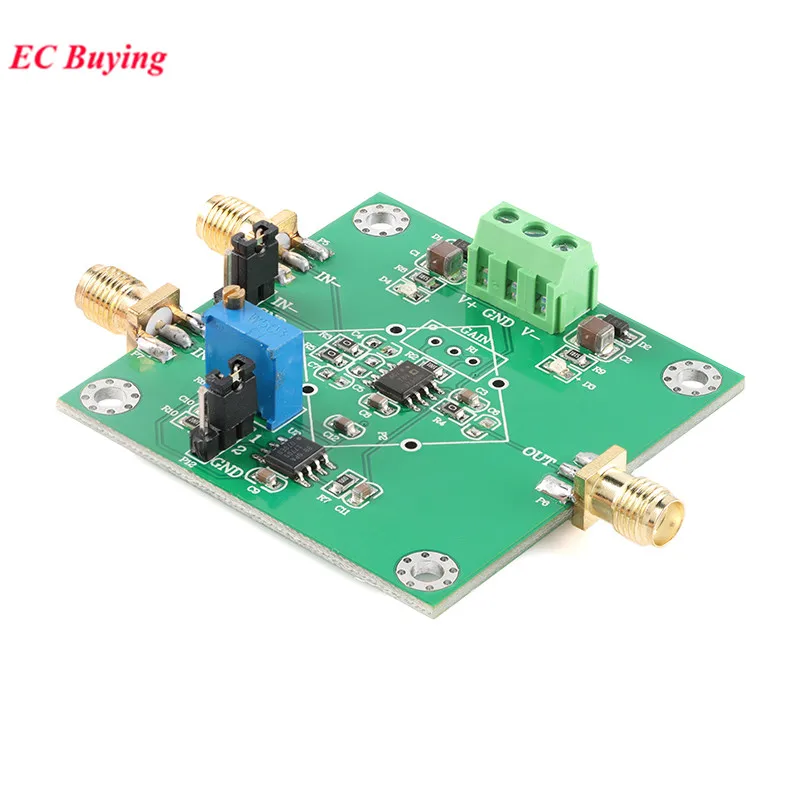 Módulo amplificador de instrumentación de precisión AD8421 AD8429, placa amplificadora de voltaje Millivolt de señal, Terminal único/diferencial - imagen 5