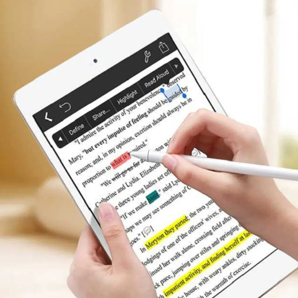 Lápiz óptico portátil de tela con pantalla táctil, bolígrafo Digital para teléfonos inteligentes y tabletas, 2022 - imagen 4
