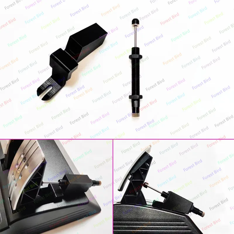 Kit de actualización de amortiguación hidráulica de acelerador/del freno de pedal de embrague/reemplazo para accesorios Thrustmaster T3PA Gaming Simracing