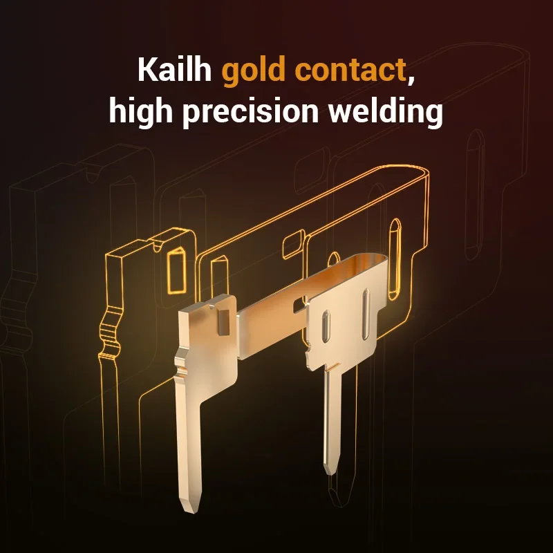 Kailh-Mini interruptor silencioso de aguas profundas, interruptores de perfil bajo, teclado mecánico RGB 1353 Island, MINI interruptor lineal táctil DIY Hitbox - imagen 5