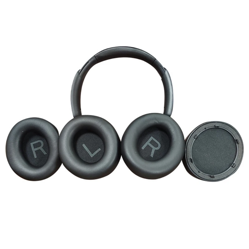 Almohadillas de espuma para auriculares Anker Soundcore Space Q45, repuesto de almohadillas de cuero para los oídos, 1 par - imagen 3