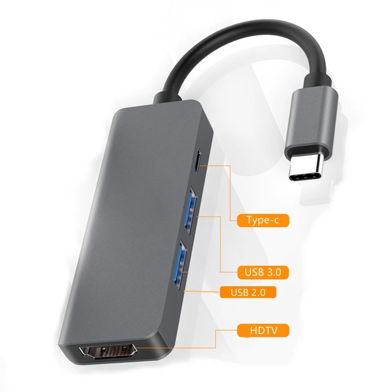 Hub USB C a HDMI 4K con Carga PD para MacBook iPad Samsung - imagen 3