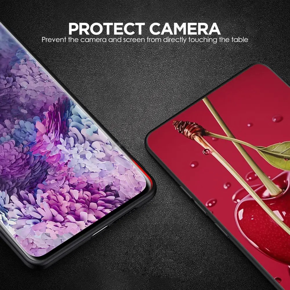 Funda de cerezas y frutas para Samsung A35 A55 A15 A13 A51 A71 A41 A31 A21S A03S A05 A12 A32 A52 A23 A25 A33 A53 A73 5G - imagen 4