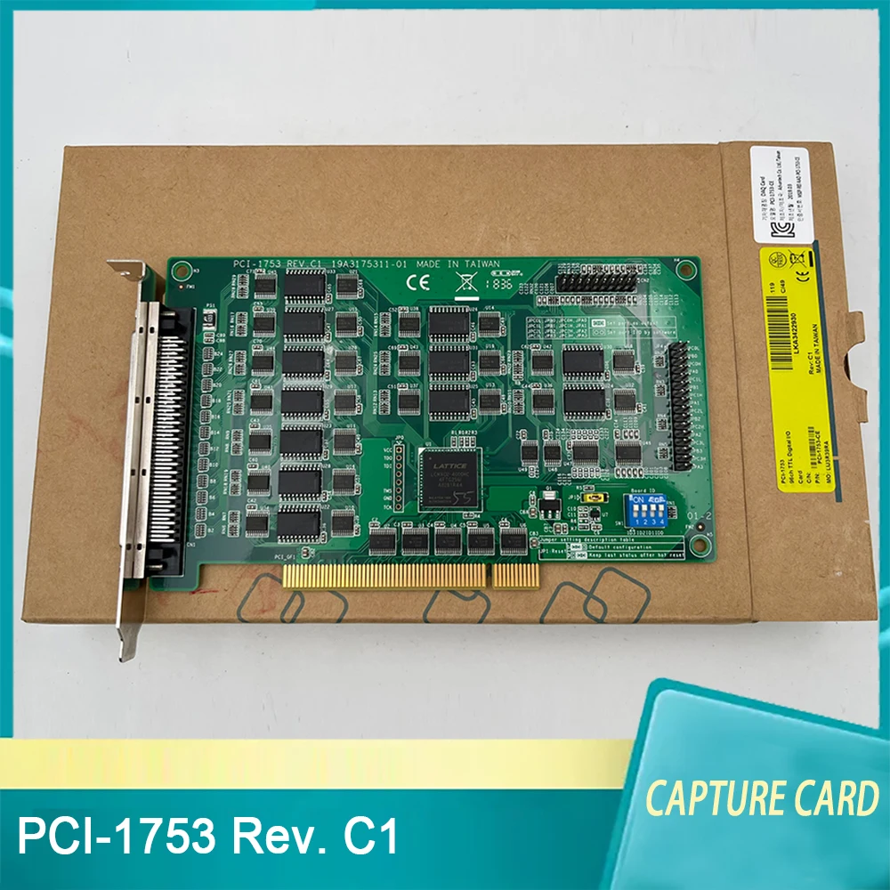 PCI-1753 Rev. Tarjeta I/0 de cantidad digital de 96 canales (192 bits) de adquisición de datos C1 para Advantech - imagen 2