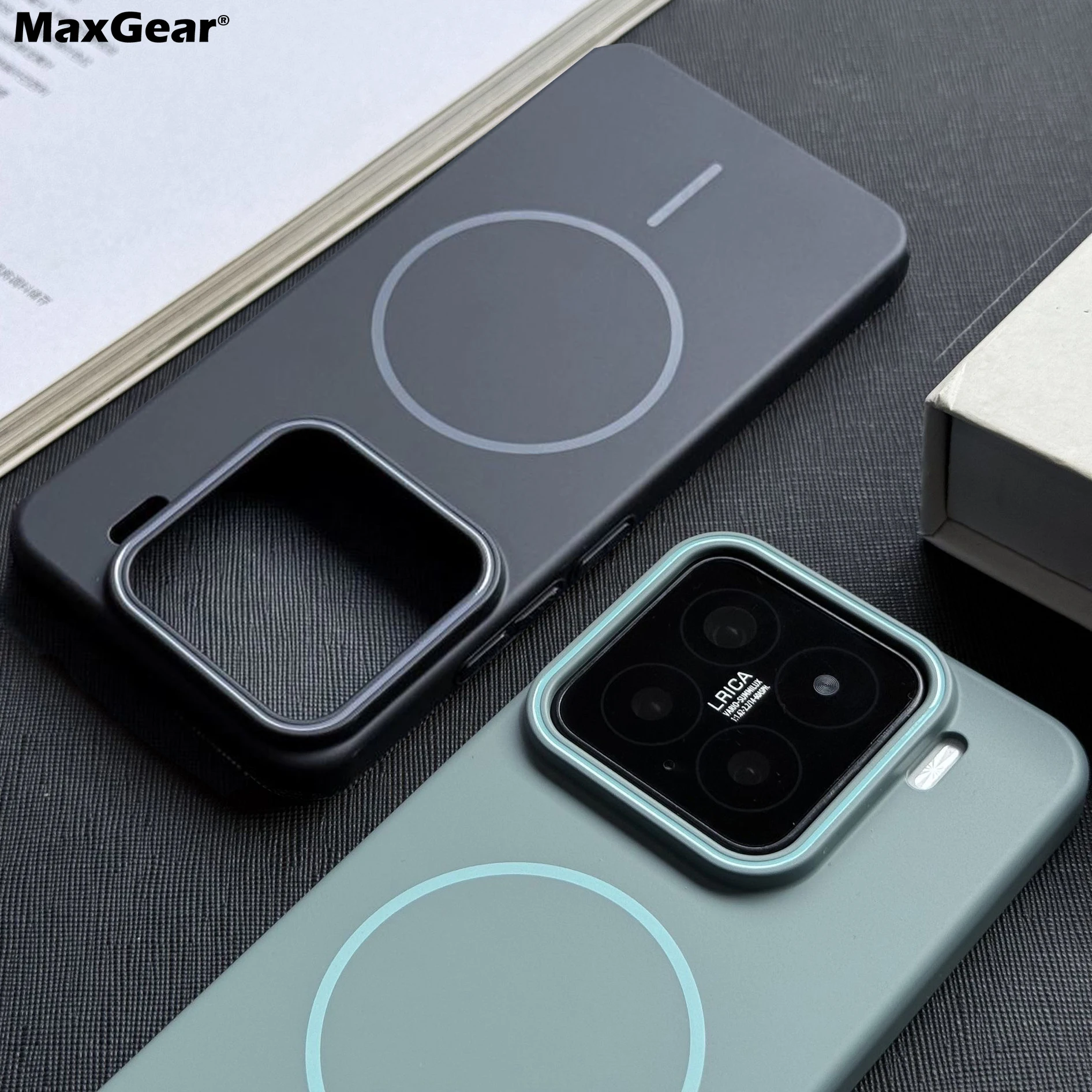 Funda ultrafina magnética de PC mate oficial para Xiaomi Redmi K80 Turbo4 A14 14C Note 15 14T 13 Pro Ultra POCO F7 F6 M6 F5 X6 X7