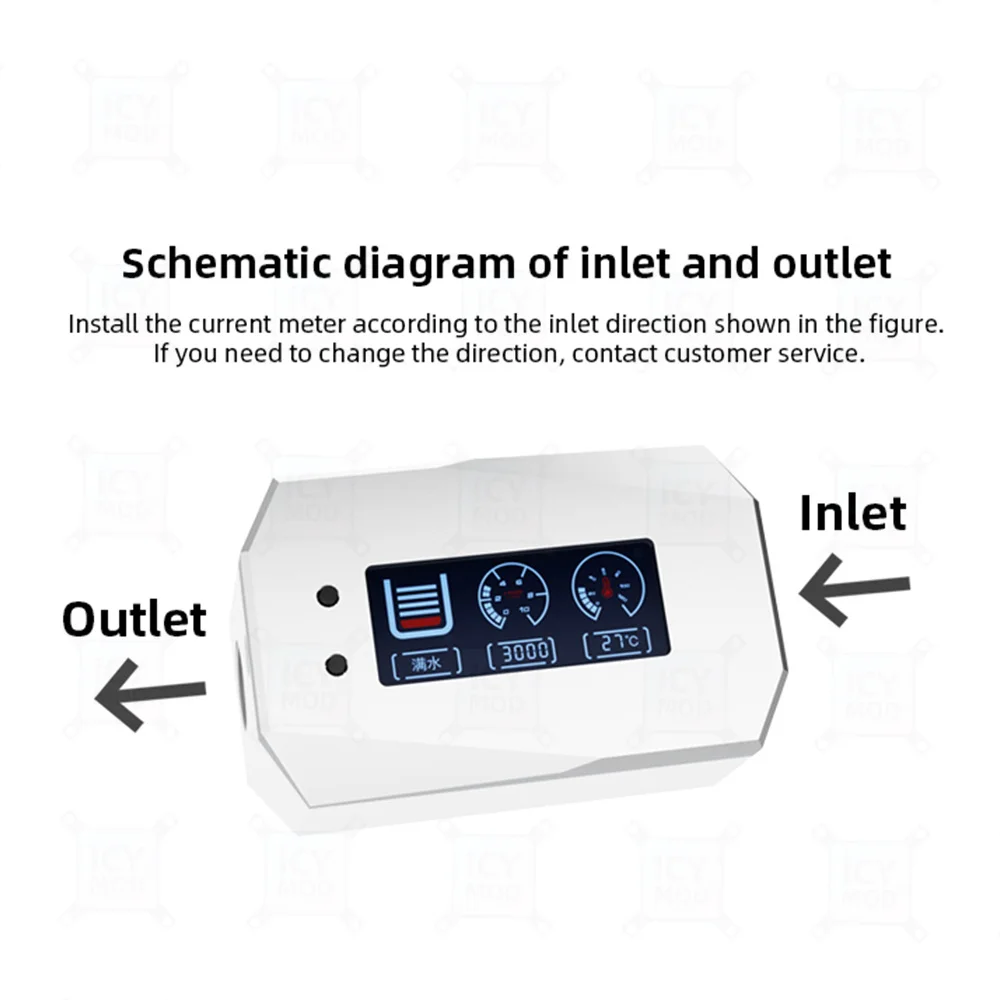 FREEZEMOD-sistema de refrigeración de agua, Monitor LCD, alarma de nivel de agua, Detector eléctrico de temperatura para Monitor MOD, LSJ-ZNBJ-V2 - imagen 4