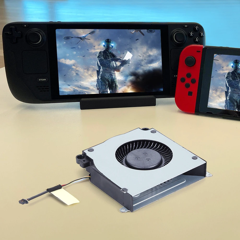 Ventilador de refrigeración de CPU para cubierta de vapor, reemplazo de BN5010S5H-N00P, ventilador Huaying interno para válvula, piezas de reparación de consola de juegos - imagen 3