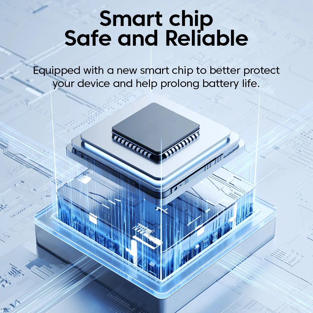 Cargador USB C de 65W con Cable retráctil, cargador de teléfono móvil con pantalla Digital, adaptador de carga rápida para iphone 15 16 17 Samsung - imagen 5