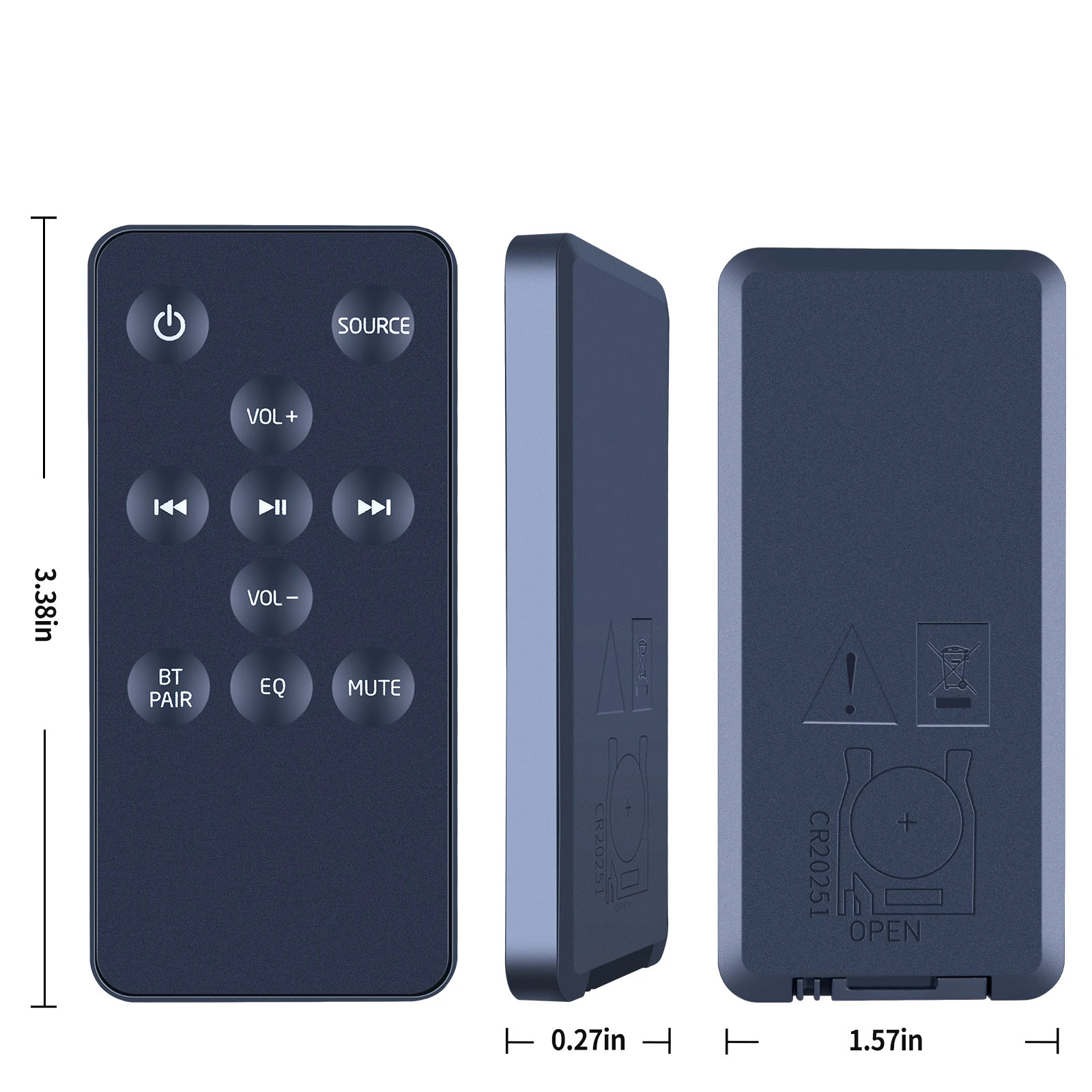 Nuevo mando a distancia de repuesto para barra de sonido Logik L32SBT15 /L32SWLB14 - imagen 5