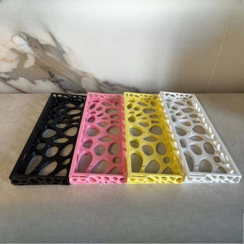 Carcasa de teclado hueco de queso, funda de teclado mecánico con personalidad impresa en 3D personalizada Fdm para juegos Holomad60/wootingm6l/hm66