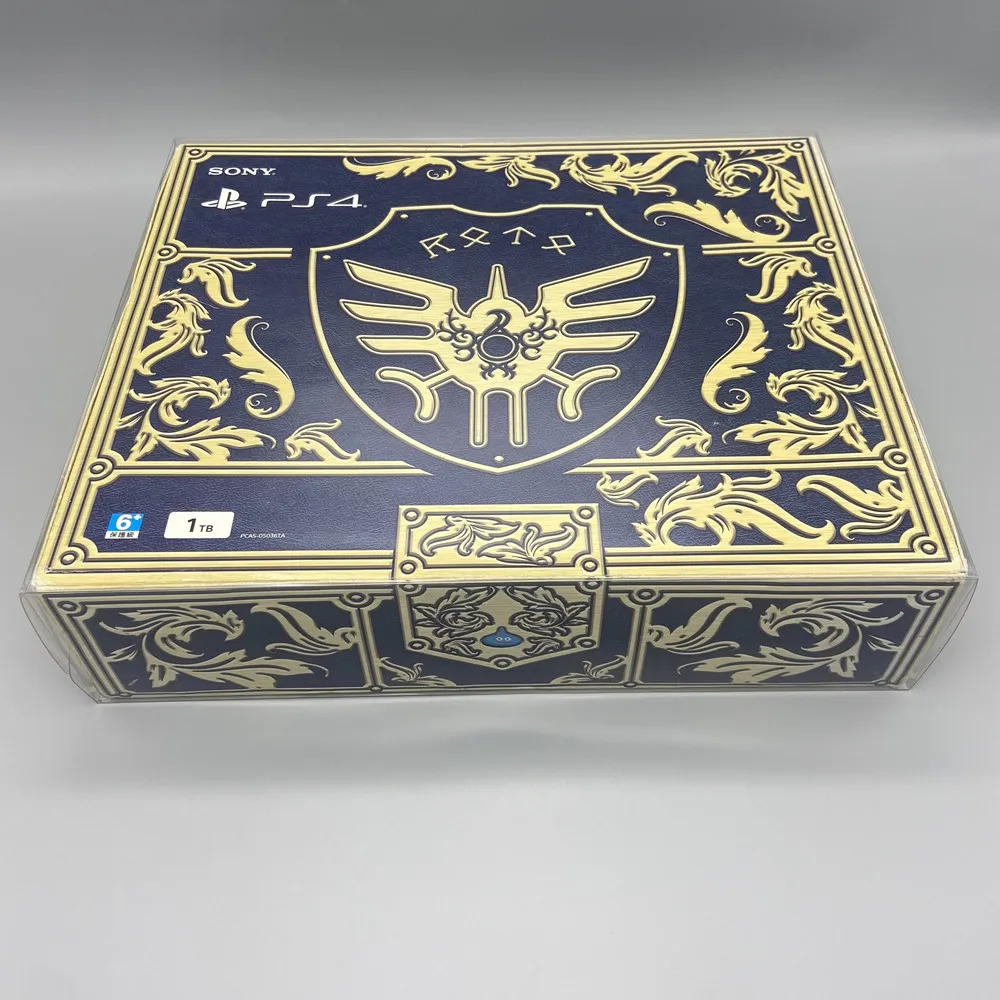Protector de caja transparente para Dragon Quest, estuche de exhibición transparente para PlayStation 4, PS4, 2000 - imagen 2