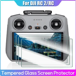 3/2/1 Uds vidrio templado para DJI Mini 4 Pro RC 2/RC Protector de pantalla de Control remoto para DJI Mini4 Pro RC2 HD películas antiarañazos