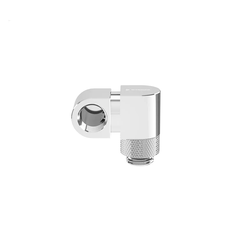 Barrow G1/4 "accesorios 90 en ángulo 360 giratorio 21MM conector compensado conexión ajustable en bucle de agua construcción, TX360PX-21 - imagen 4