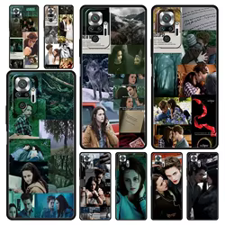 Crepúsculo Saga funda de teléfono para Xiaomi Redmi Note 12 5G 11 10 Pro 4G Plus 9S 9 8 7 9T 8T 10C 9C 9A K40 funda de silicona suave para juegos