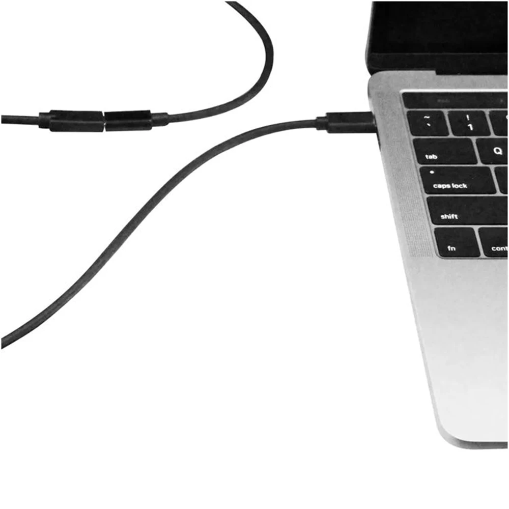 Cable de carga de datos USB C, cable de extensión USB C tipo C de 1M, adaptador de carga de datos USB 3,1 macho y hembra adecuado para MacBook Pro - imagen 5