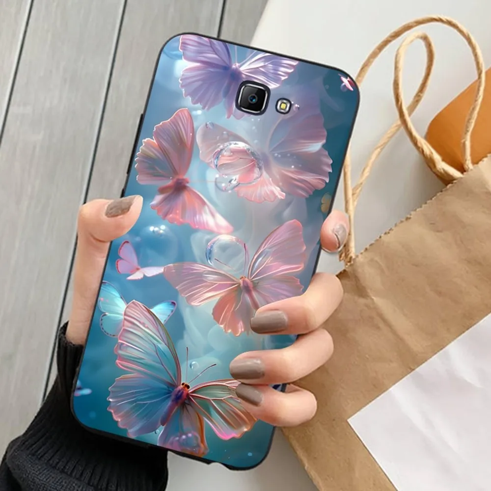Funda de teléfono de mariposa de seda para Samsung J 7 Plus 7core J7 Neo J6 Plus Prime J6 J4 J5 - imagen 4