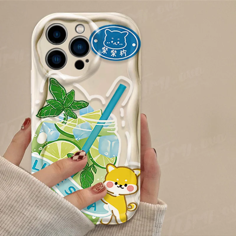 Funda de silicona a prueba de golpes para iPhone, carcasa con diseño 3D de perro Shiba Inu, para modelos 15, 14, 13, 12, 11 Pro Max, X, XR, XS, 8, 7, 6, 6S Plus, SE 2020 - imagen 5