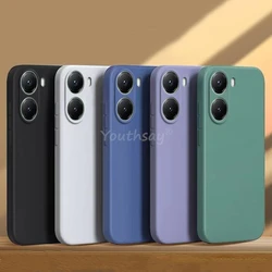 Xiaomi POCO X7 Pro - Funda de silicona líquida anticaídas