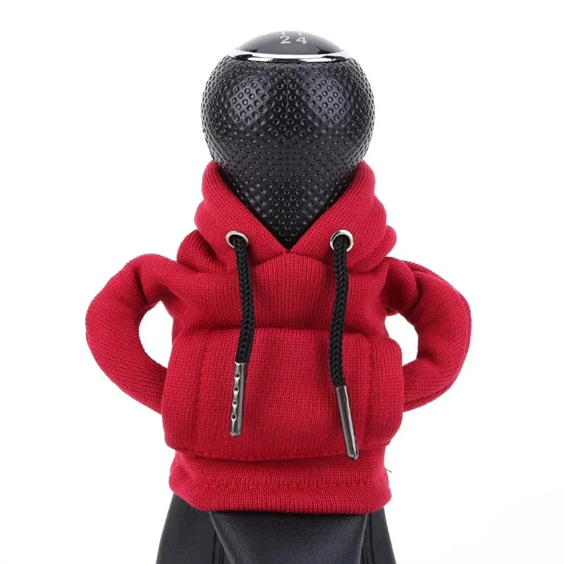 VIKEFON-Sudadera con capucha lavable para cambio de marchas de coche, decoración divertida, Kit de manija de palanca de cambios de coche, accesorios universales creativos para Interior de coche - imagen 5