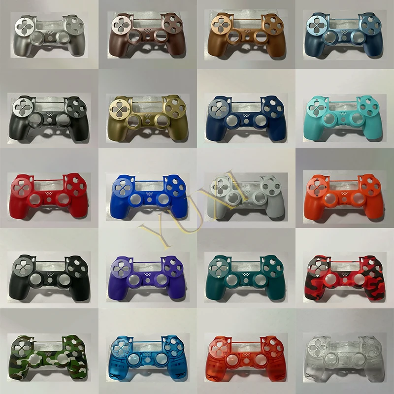 Cubierta frontal de repuesto para PS4, carcasa protectora dura superior para controlador de JDS-050 JDM-050, 1 ud.