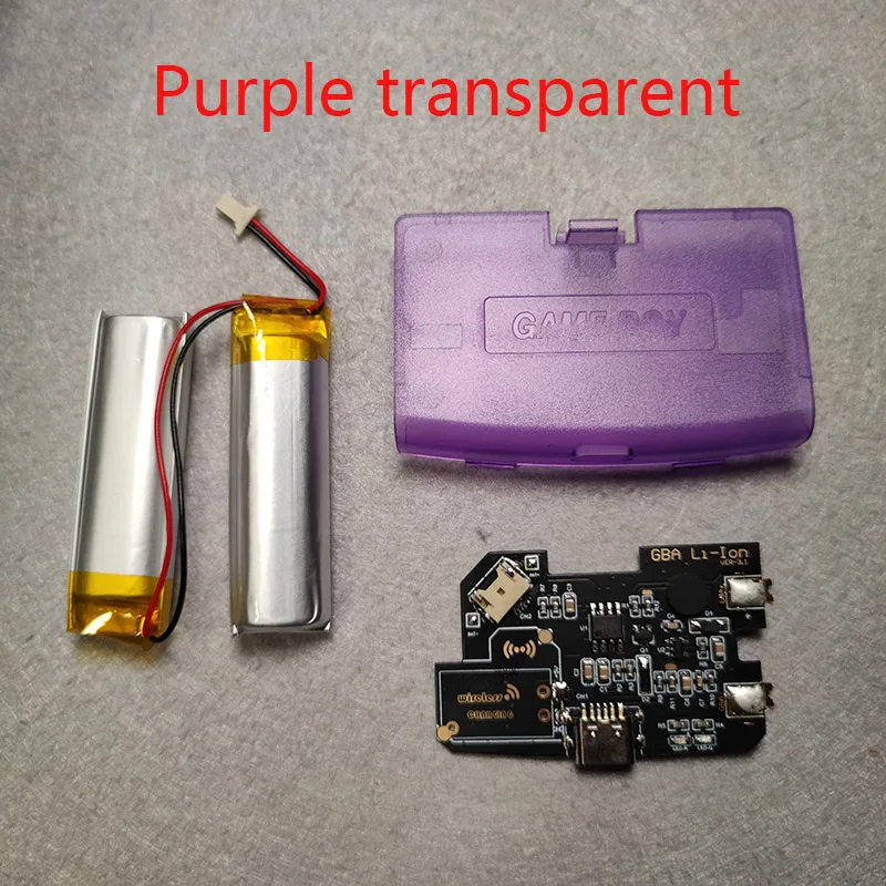 Purple transparent