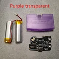 Purple transparent