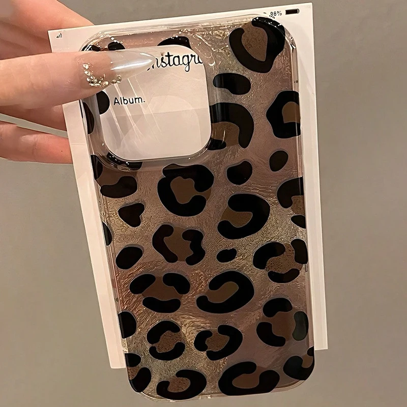 Funda de teléfono con patrón de vórtice y puntos circulares con purpurina degradada bonita para iPhone 16 15 14 13 12 11 Pro Max XS XR X 7 8 Plus, funda suave - imagen 4
