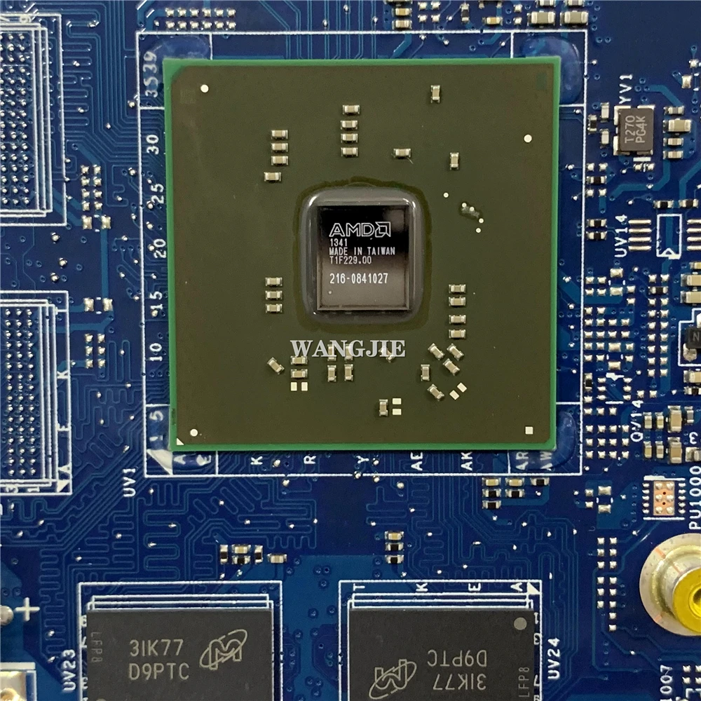 Para Dell Inspiron M531R serie 5535 placa base para ordenador portátil 0NWT8P 0NWTXP 0FNGC4 LA-9103P con A6-5345M CPU HD 8670M 100% en funcionamiento - imagen 5