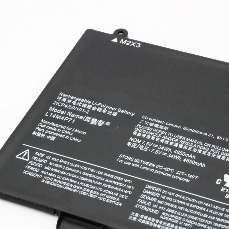 CSMHY-batería L14M4P71 para ordenador portátil, pila para L14L4P72, para 700, 700-11ISK, 11 ", L14L4P71, L14M4P71, L14M4P73 - imagen 3