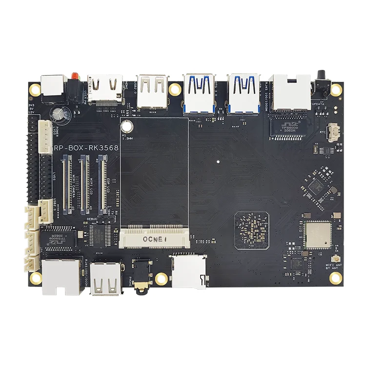Placa de desarrollo Rockchip RK3568 Placa central RK3568 3568 Rockchip Rongpin RP-BOX-RK3568