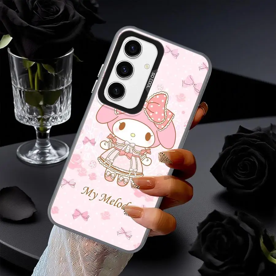 Funda trasera de teléfono para Samsung Galaxy A33 A34 A36 A23 A32 A22 A52 A26 A25 A53 A24 A73 Happy Melody - imagen 3