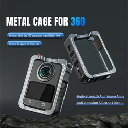 Jaula de Metal DJI Osmo 360 – Marco Protector con Liberación Rápida