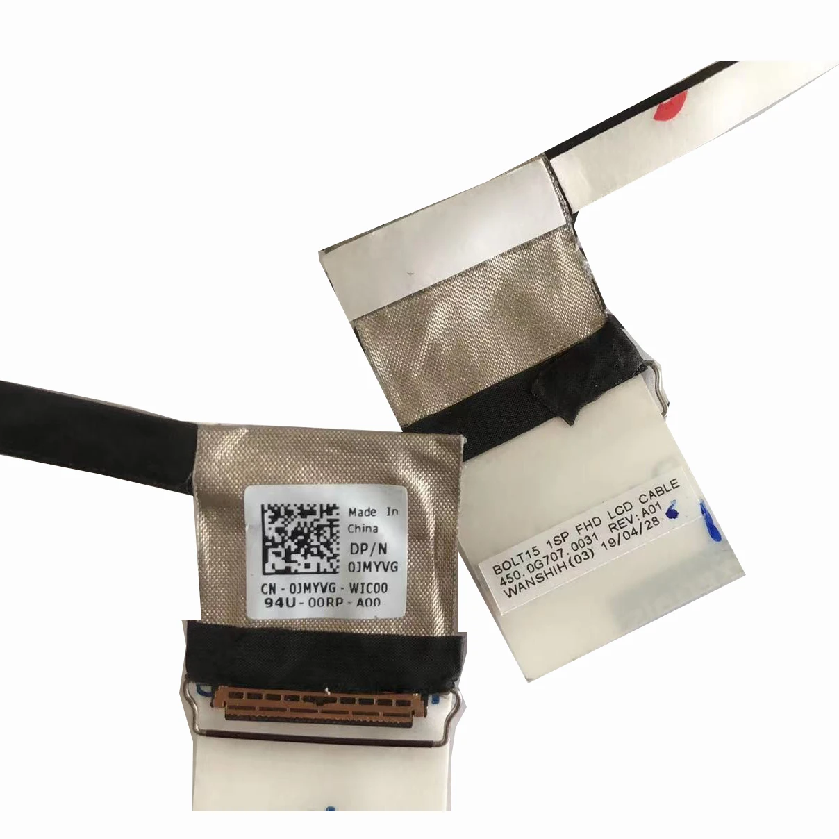 Cable EDP LCD Original para portátil DELL Inspiron 15, 5584, 450.0g707.0031 0JMYVG, 30 Pines, FHD, nuevo - imagen 2